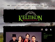Tablet Screenshot of keltikon.com